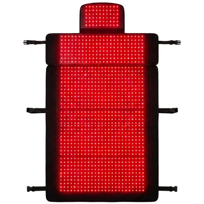 Red Light Therapy Mat Designed for Full Body Wellness, 2570 Dual-Wave LEDs, 75x35 Inch Coverage, 660nm & 850nm