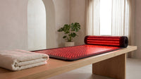 Red Light Therapy Mat for Full Body Pain Relief 75" X 35'' | Infrared Red Light Therapy Blanket for Face and Body with 2570 Dual-Wave Leds (660Nm & 850Nm) — Lifestyle
