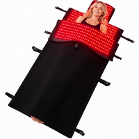 Red Light Therapy Mat Designed for Full Body Wellness, 2570 Dual-Wave LEDs, 75x35 Inch Coverage, 660nm & 850nm